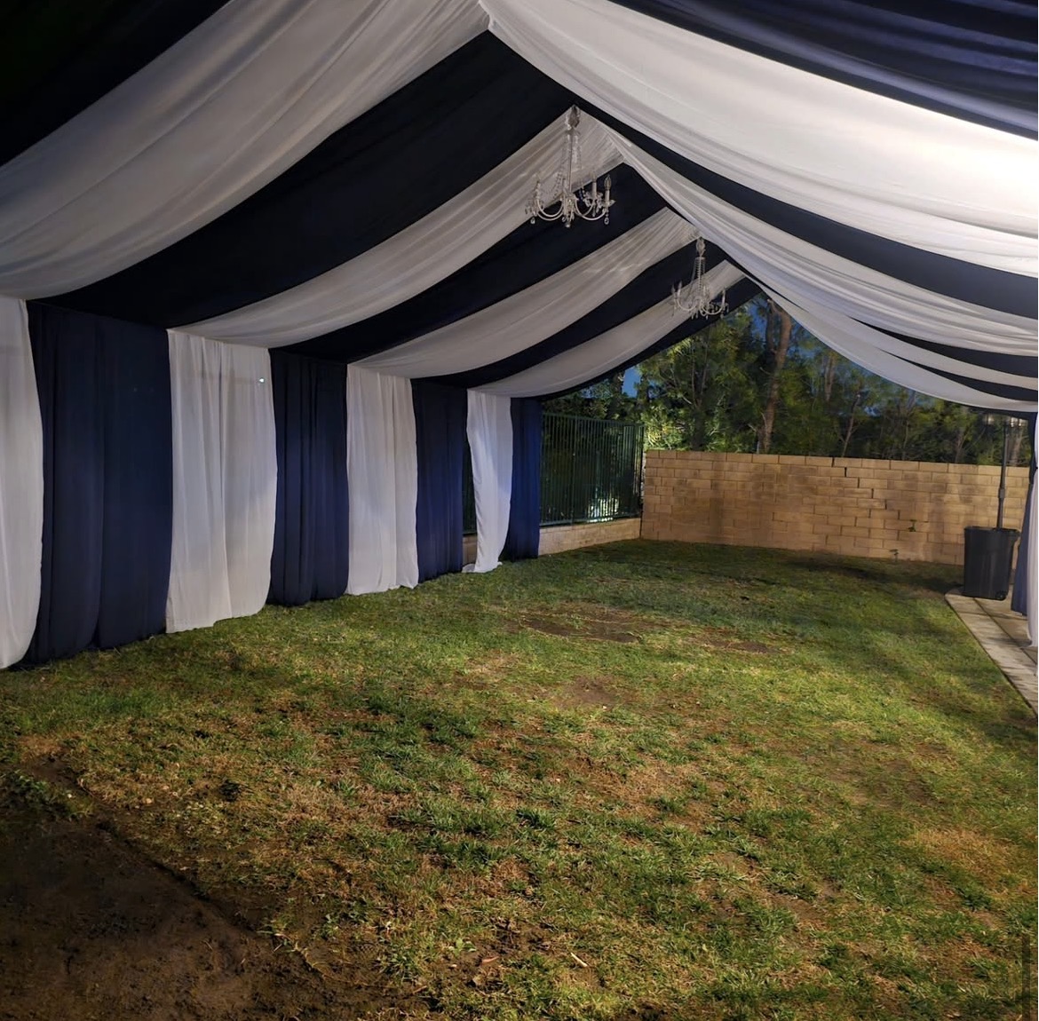 Draping Tents